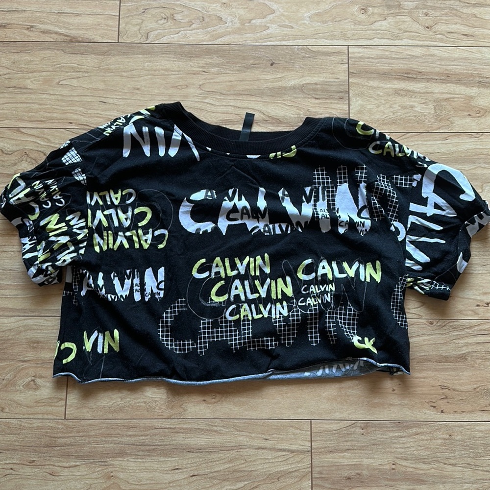 Calvin Klein Cropped T-Shirt